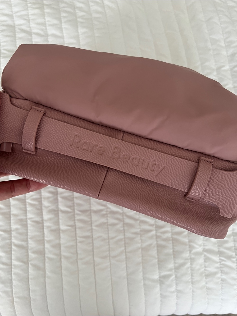 Rare Beauty Blush Pink Travel Cosmetic Case - Picture 2 of 7